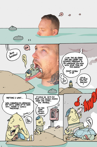 Illustration for article titled Here’s an exclusive look at the first Island comics anthology